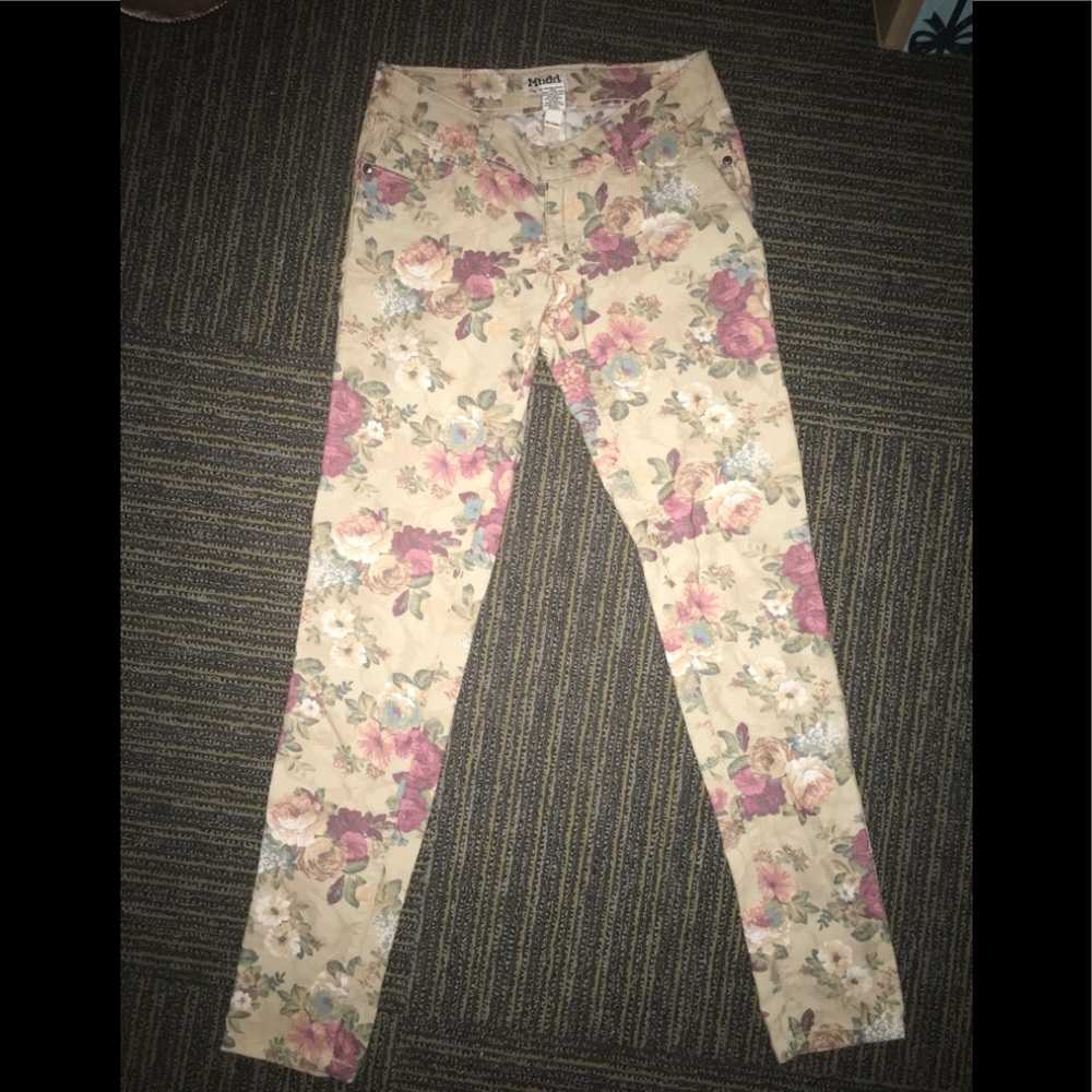 Patterned Jeans